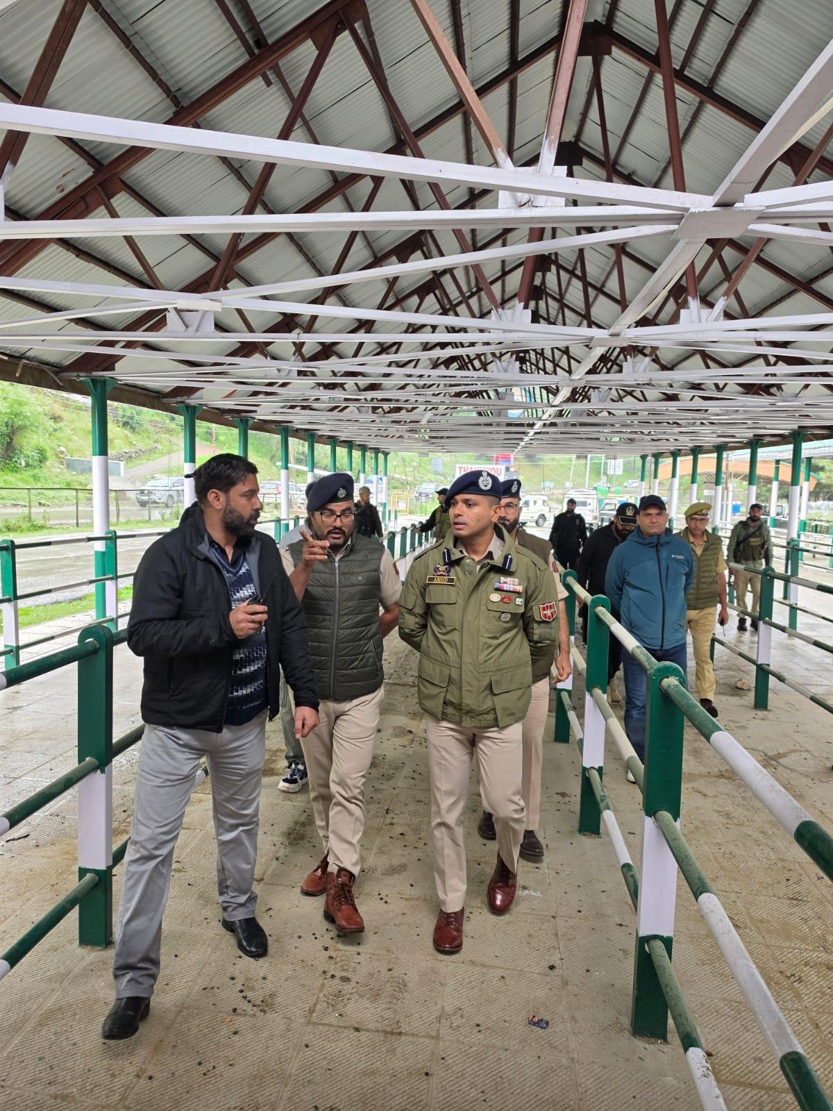 SSP Anantnag conducts comprehensive security review of SANJY-2026 arrangements at Pahalgam