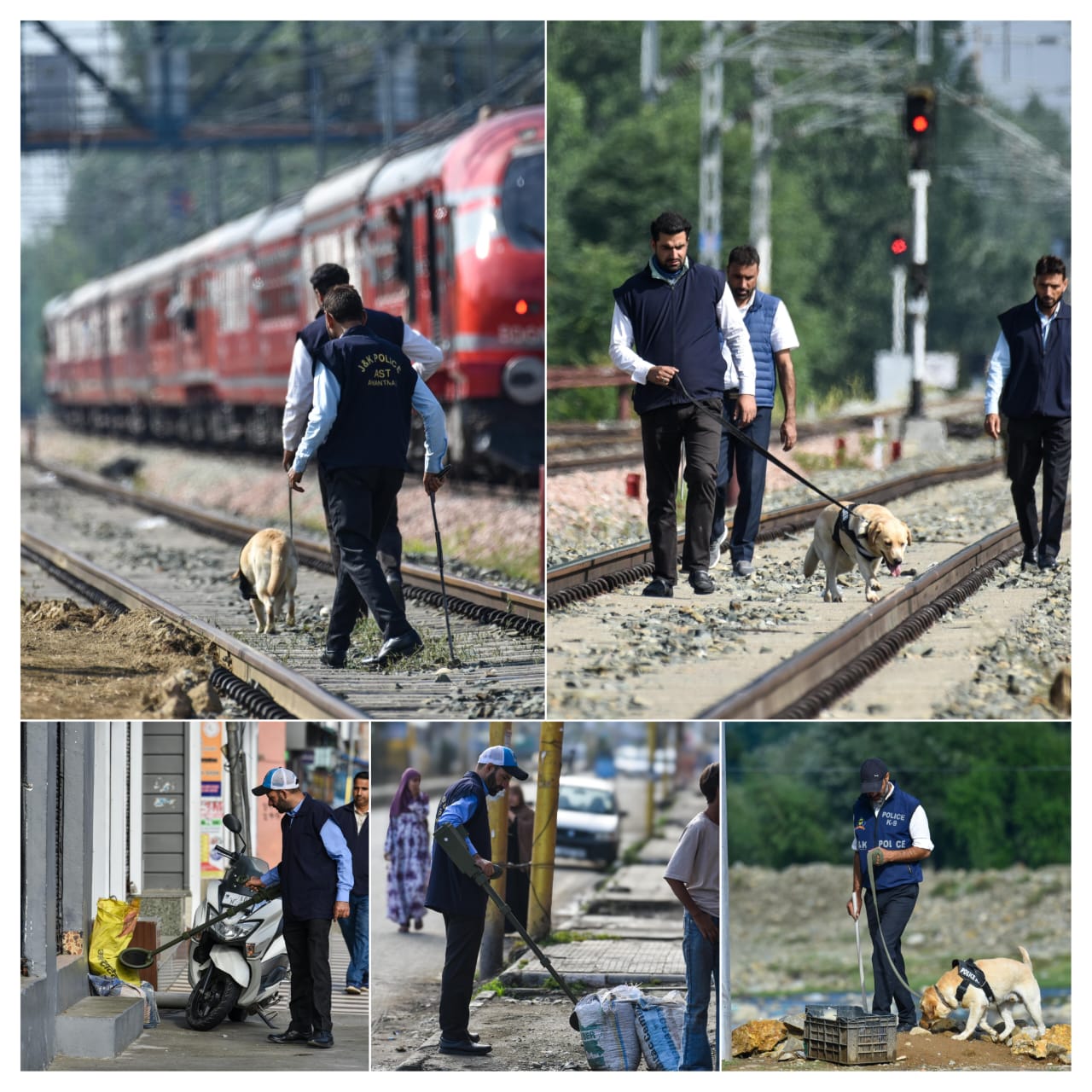 Police Strengthens Security Grid with Comprehensive Anti-Sabotage Sweeps in Anantnag Ahead of Shri Amarnath Ji Yatra-2026