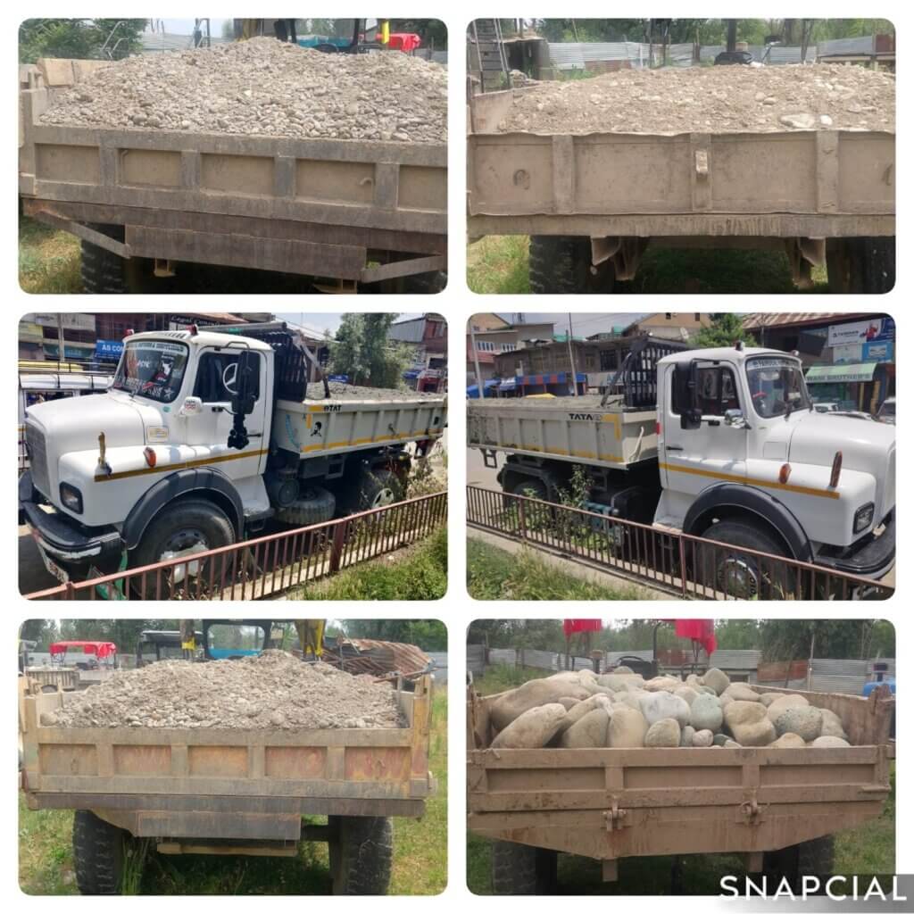 Vehicles seized in Anantnag