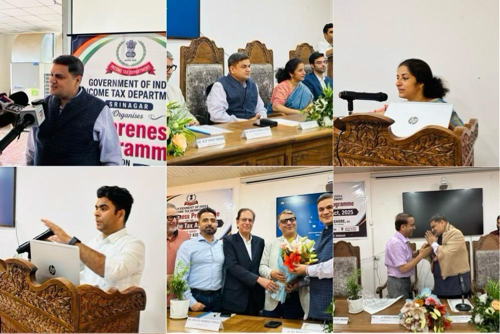 Income Tax Department Organises Awareness Programme on New Income Tax Act, 2025 in Srinagar