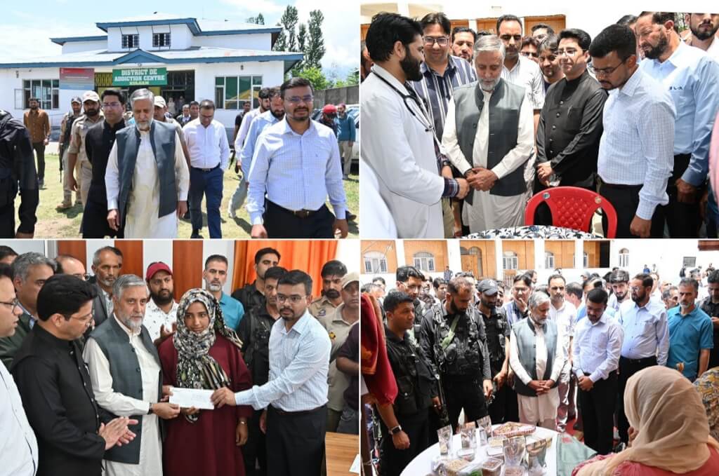 MP Mian Altaf chairs DISHA review meeting at Kulgam