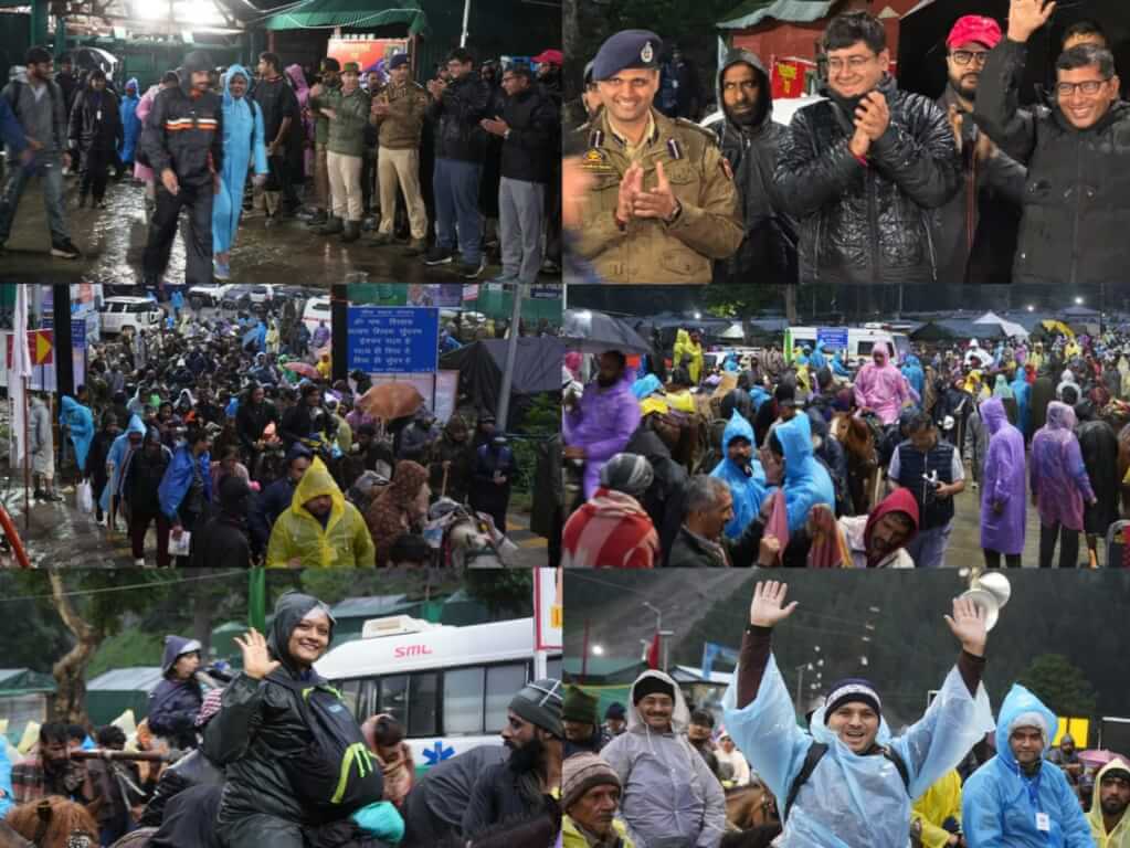 First batch of Shri Amarnath Ji Yatra-2026 pilgrims flagged-off from Baltal Base Camp