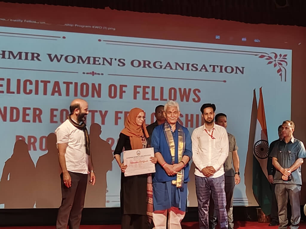 Women’s empowerment key to developed J&K, their progress means society progresses: LG Sinha