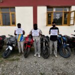 Police Busts Motorcycle Theft & Disposal Nexus In Anantnag; 06 Stolen Motorcycles Recovered 2 Motorcycle theft nexus busted in Anantnag