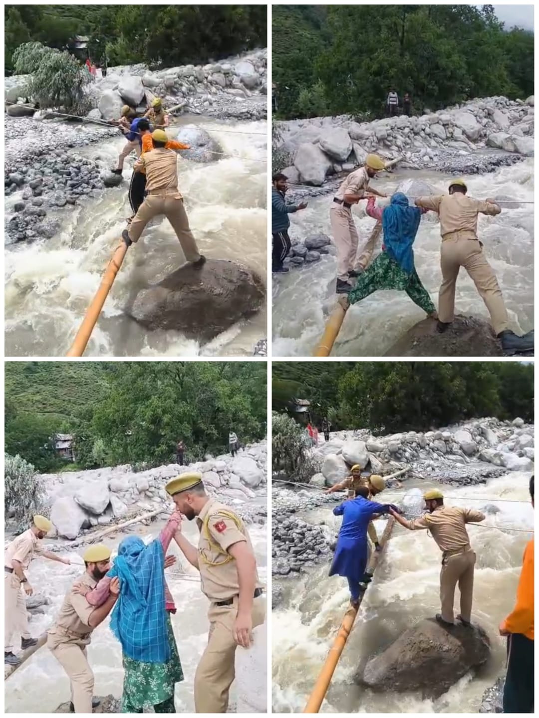 Police Continue Round-the-Clock Assistance in Baramulla, Ensure Safe Movement of Residents in Bijhama