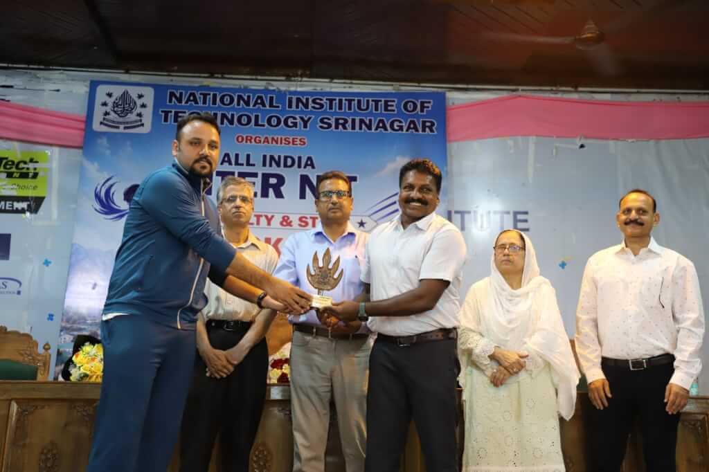 Director NIT Srinagar inaugurates All India Inter-NIT Faculty & Staff Cricket Tournament (Men) 2026