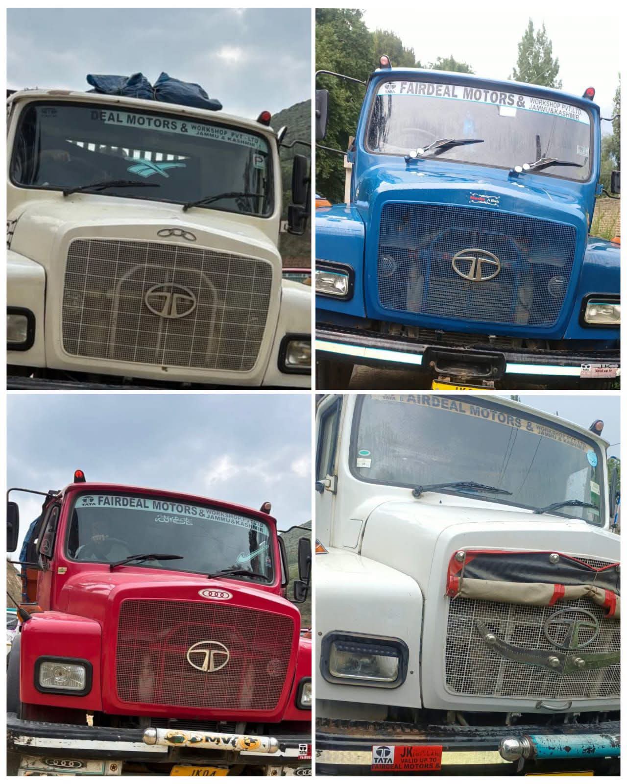 Ganderbal Police Seize Four Tippers in Crackdown on Illegal Mining