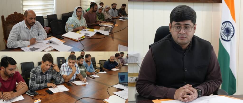 DC Ganderbal Reviews Mission YUVA Progress; DLIC Approves 233 Beneficiary Cases