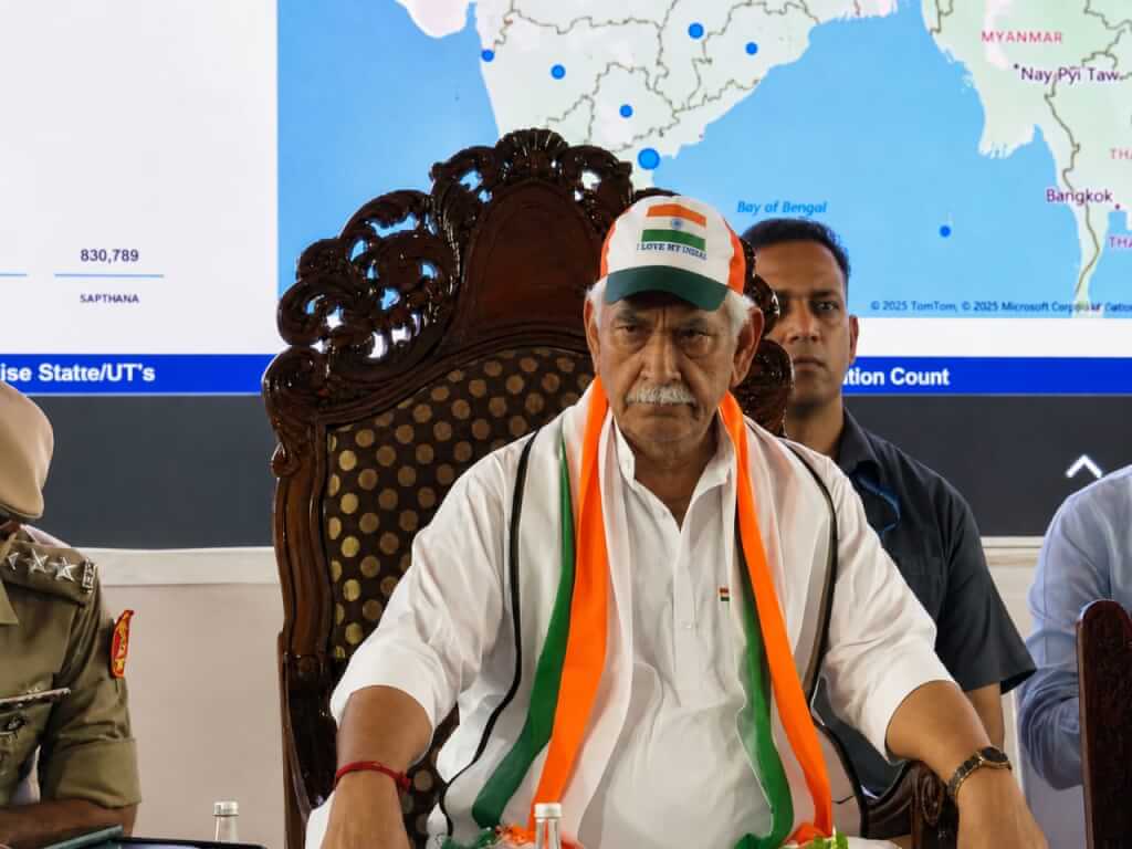 “Har Ghar Tiranga Must Remain High in Our Thoughts, Character and Actions”: LG Sinha