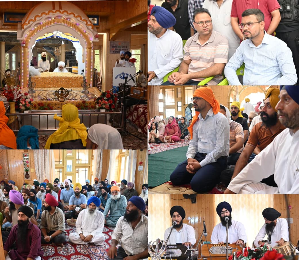 Gurdwara Singh Sabha Bala Palpora anniversary celebrated with religious fervour