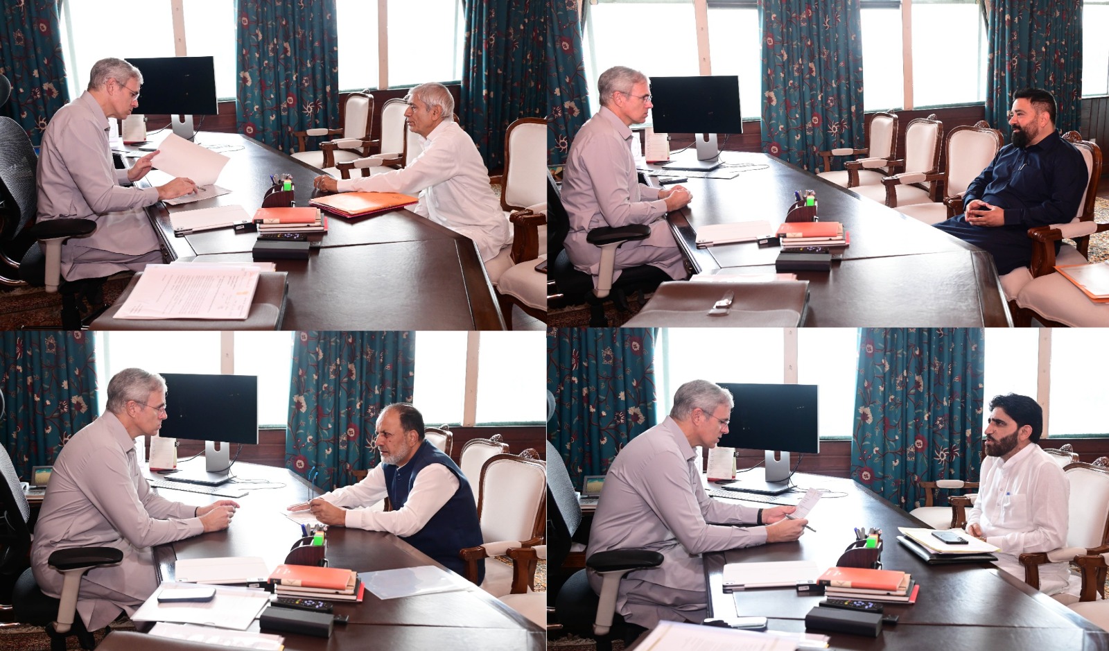 CM Omar Abdullah meets MLAs to discuss developmental and public welfare issues