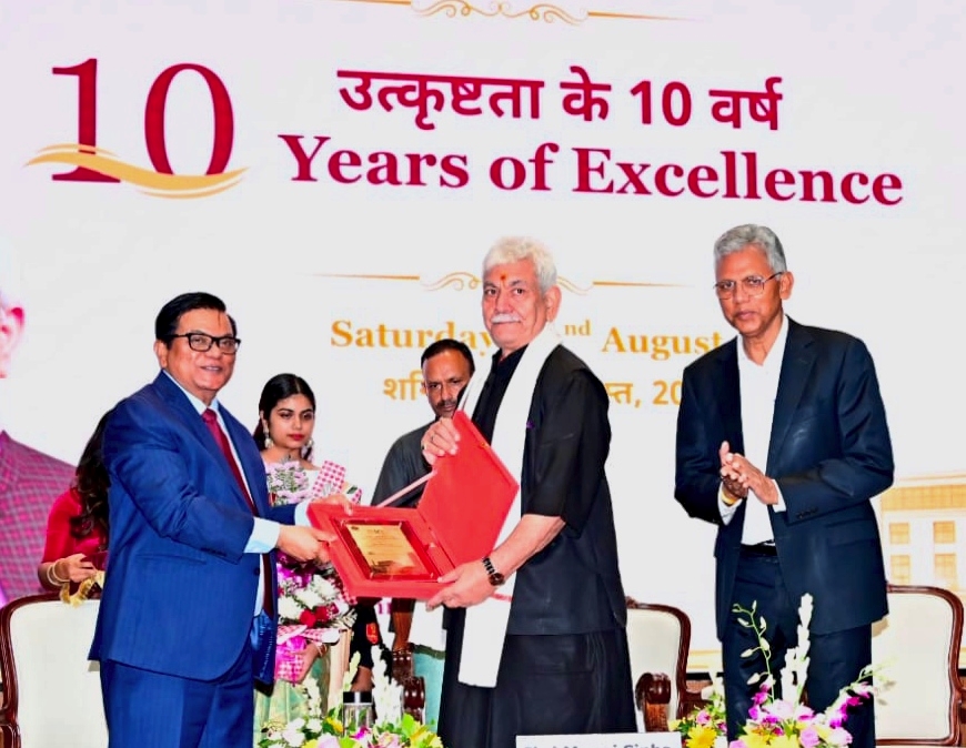 Lieutenant Governor attends 10 Years Celebration of IIM Jammu