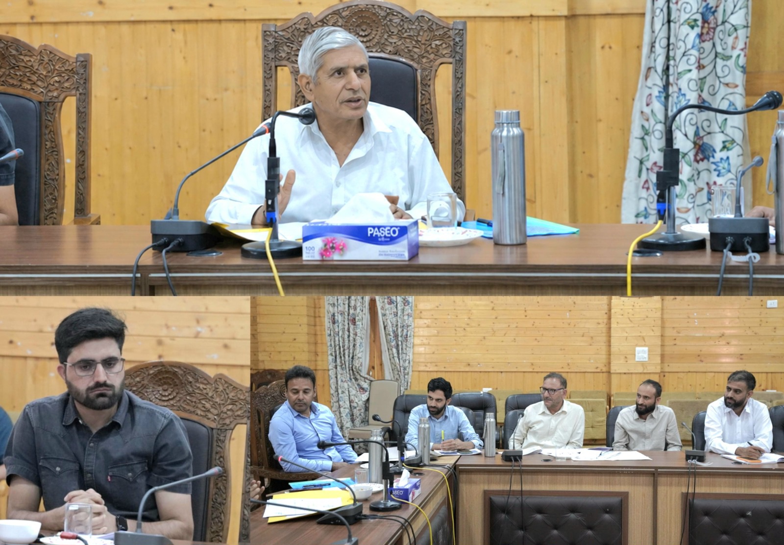MLA Bandipora reviews Employment Generation, Livelihood Promotion in Bandipora