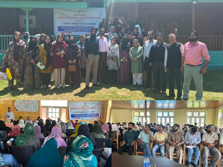 Ministry of MSME holds first-ever Capacity Building Programmes at Tangdar, Keran
