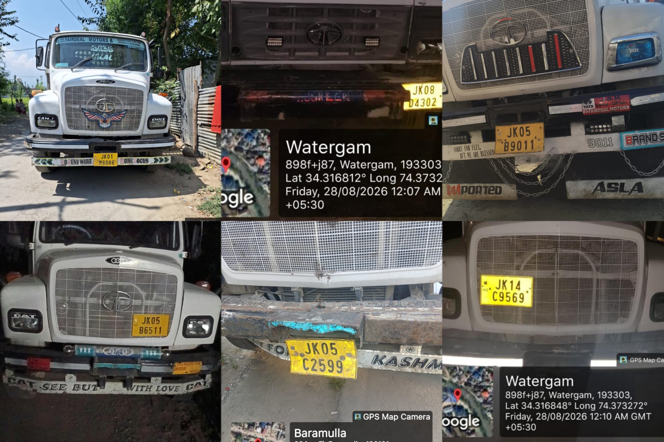 36 tippers seized in eight-day crackdown on illegal mining in Baramulla