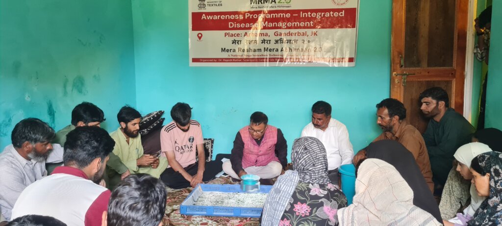 Technical session on identification and prevention of Grasserie disease in mulberry silkworm