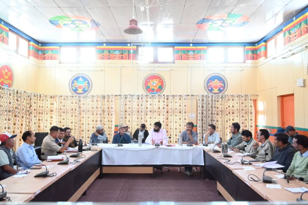 DC Zanskar Chairs Meeting to Review Preparations for Ladakh Zanskar Festival 2026