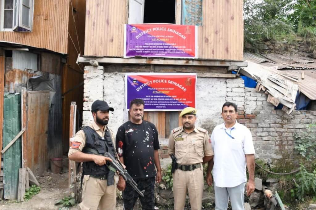 Srinagar Police Attaches Drug-Linked Properties Worth Over Rs 6.22 Crore In 6 NDPS Cases