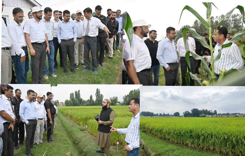DC Kulgam visits faculty of Agriculture, South Campus SKUAST-K Khudwani