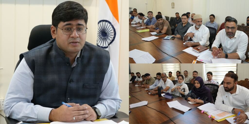 DC Ganderbal Reviews Arrangements for Annual Harmukh Gangbal Yatra 2026