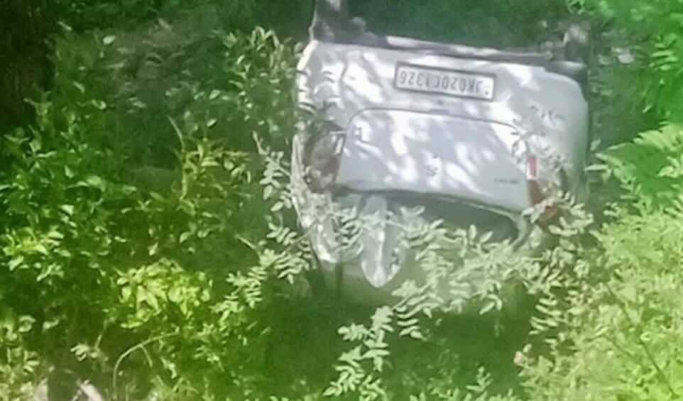 Four Injured As Car Plunges Off Road At Chingam In Kishtwar’s Chatroo