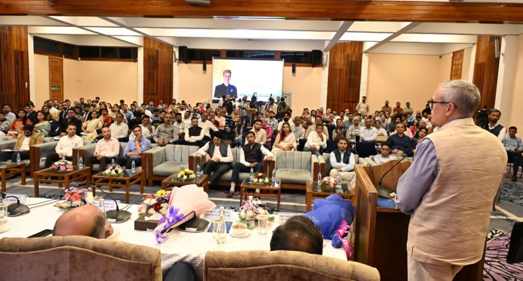 CM Omar Abdullah distributes appointment orders to 55 JKAS, Accounts Service officers