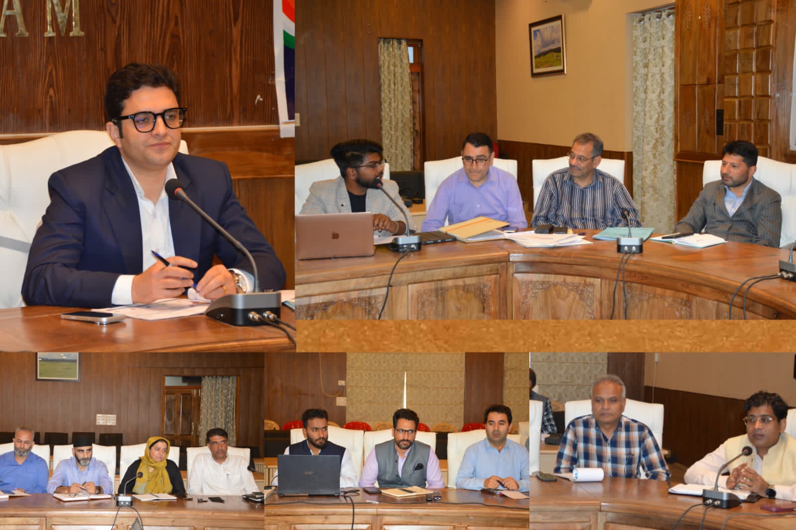 DC Budgam chairs MY Bharat DAC Meeting, reviews Youth Engagement initiatives;Focus on VBYLD, Mission Yuva, Experiential Learning & Youth Participation