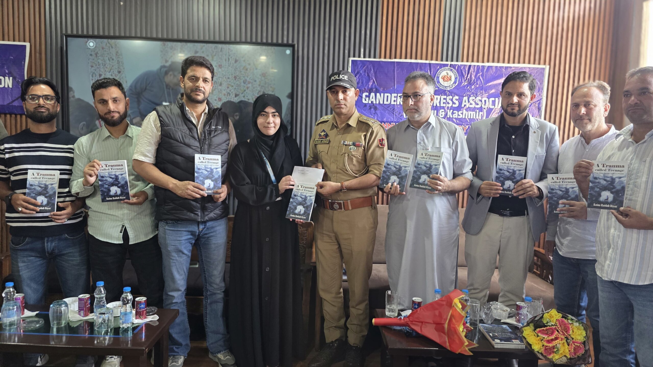 Ganderbal Press Association Hosts Book Launch of ‘A Trauma Called Teenage’