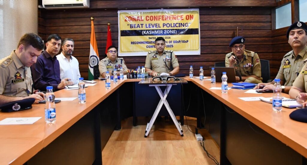 Zonal Level Conf regarding Beat Level Policing at PCR Kashmir Zonal Level Conf regarding Beat Level Policing at PCR Kashmir