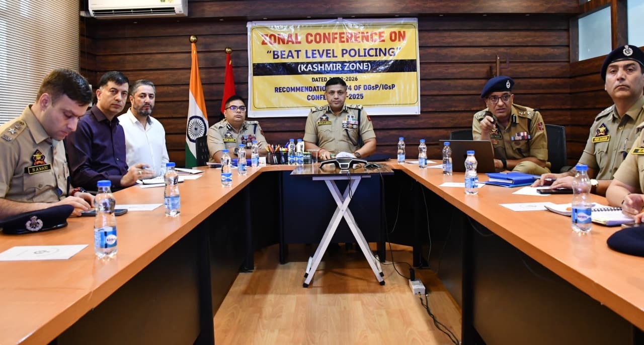 Zonal Conference on Beat-Level Policing Held at PCR Kashmir