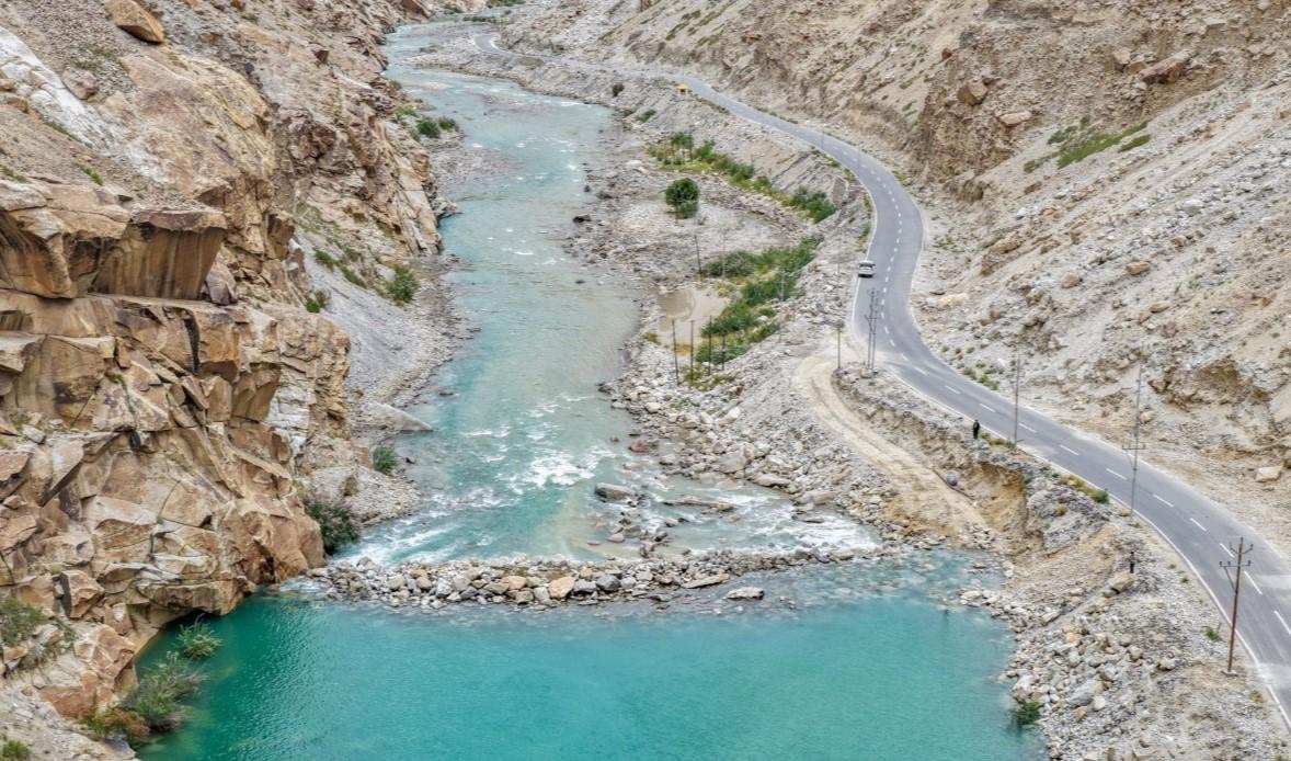 Ladakh’s Innovative Rock Check Dams Withstand Over 200 Cusecs of Water Flow