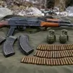 AK-47, grenades, rounds recovered from Handwara Hideout 1 38270 2026 10 07 17 16 32
