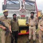 COntraband seized from Oil Tanker in Pulwama