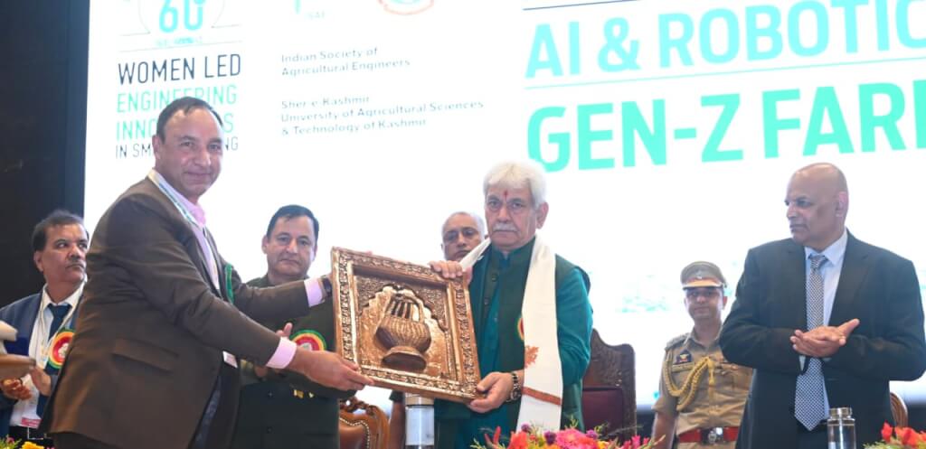 Lieutenant Governor Addresses the 60th Annual Convention of Indian Society of Agricultural Engineers
