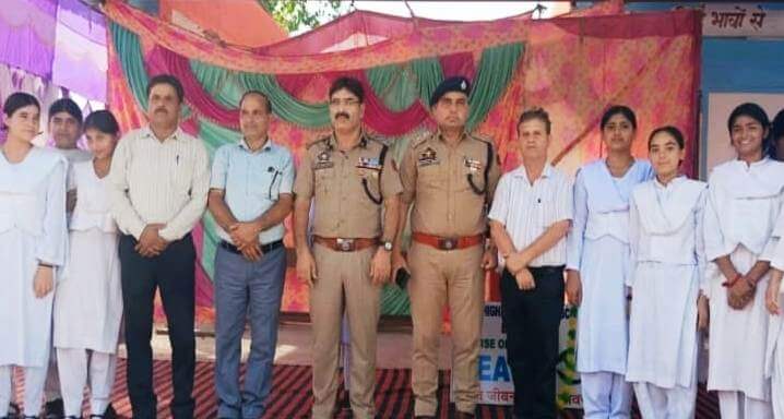 SSP Traffic Rural reviews regulation scenario in Billawar-Basohli;Convenes awareness programme at GHSS Bhaddu
