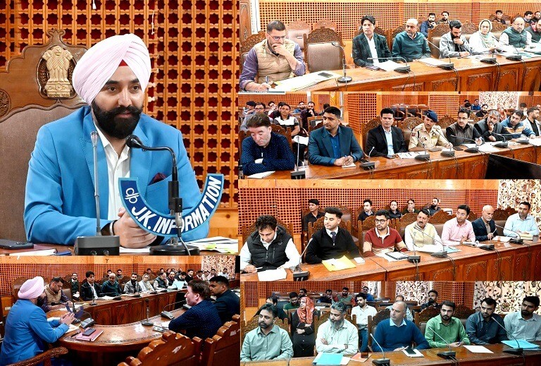 DC Shopian reviews Winter Preparedness at Preparatory Meeting