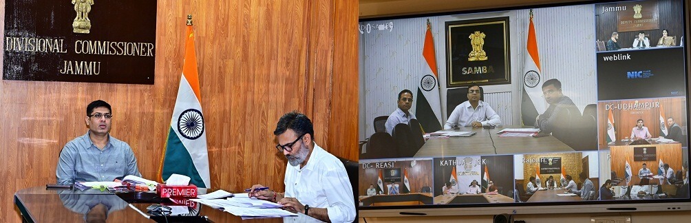 Div Com Jammu reviews progress on conferment of ownership rights to DPs, WPRs
