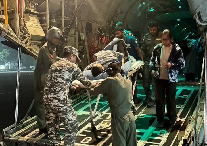 IAF Carries Out Short-Notice Casualty Evacuation From Leh, Airlifts Critically Ill Patient To Delhi