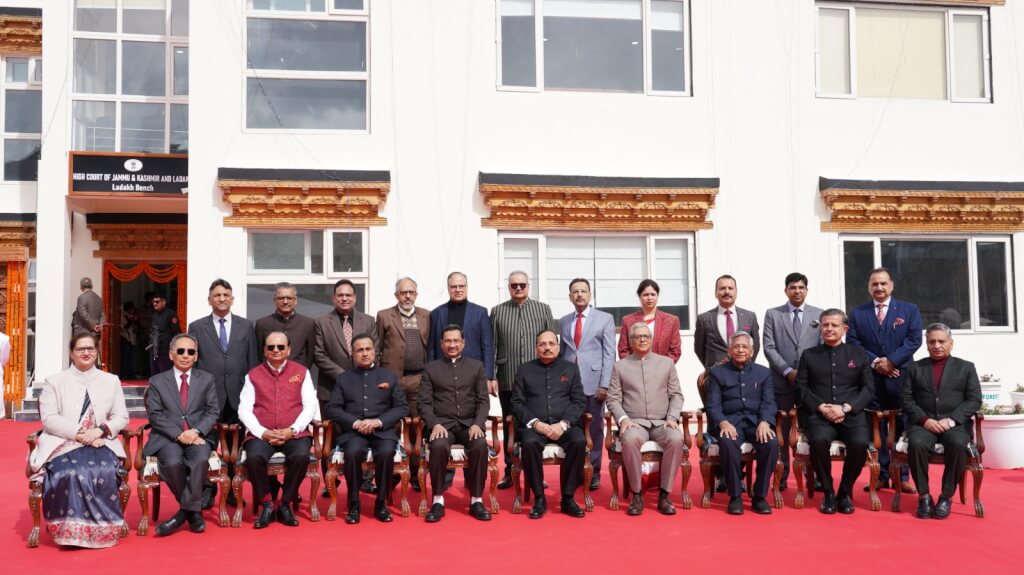 Chief Justice of India Inaugurates Ladakh Bench of the High Court of Jammu & Kashmir and Ladakh at Leh