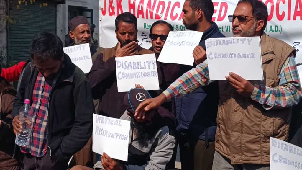 End Years of Neglect’: J&K Handicapped Association Presses Government on Disability Rights