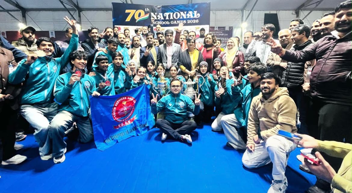 CM Omar Abdullah congratulates J&K Wushu, Taekwondo teams on winning National School Games trophies