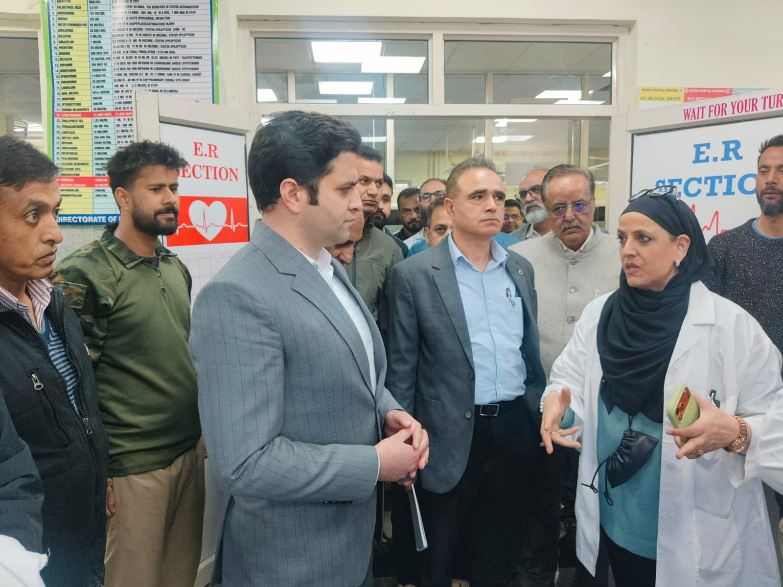 Mission Director NHM conducts Monitoring Visit to Health Care Institutions of Ganderbal