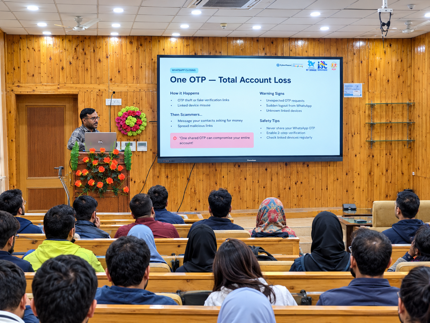 NIT Srinagar sensitises students, staff on Cyber threats